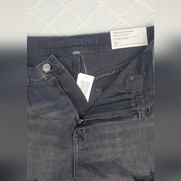 American‎ Eagle Highest rise stretch Boyfriend Comfort Stretch waistband Shorts - Picture 7 of 14